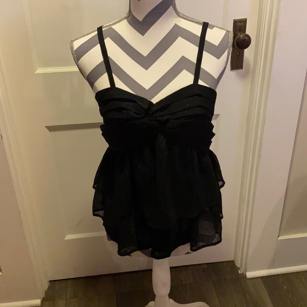 Ruffle tank
